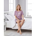 Tenderness TESAD16002A Tenderness Dames Shortama Lila.