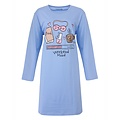 Temptation TPNGD26009A Temptation Dames Big Shirt Licht Blauw.