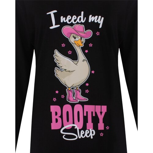 Temptation TPNGD26011A Temptation Dames Big Shirt Zwart.