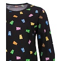 Temptation TPNGD26012A Temptation Dames Big Shirt Zwart.