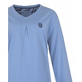 Medaillon MENGD26002A Medaillon  Dames Nachthemd Blauw.