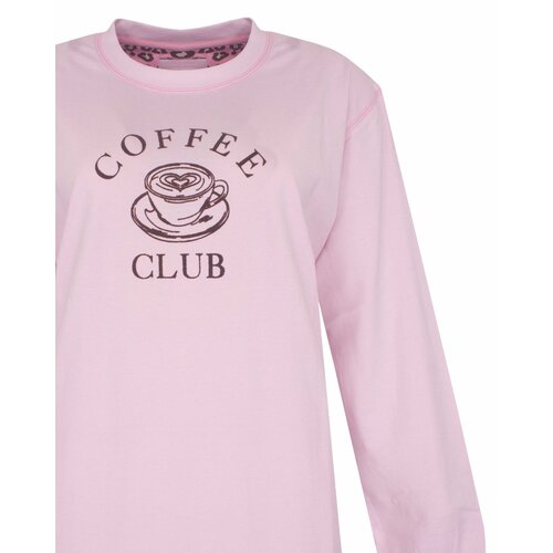 Irresistible IRPYD26002A Irresistible Dames Pyjama Roze met bijpassend oogmasker.