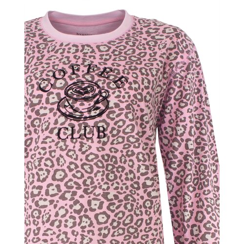 Irresistible IRNGD26004A Irresistible Dames Nachthemd Roze met bijpassend oogmasker.