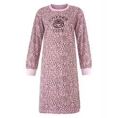 IRNGD26004A Irresistible Dames Nachthemd Roze met bijpassend oogmasker.
