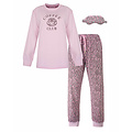 Irresistible IRPYD26002A Irresistible Dames Pyjama Roze met bijpassend oogmasker.
