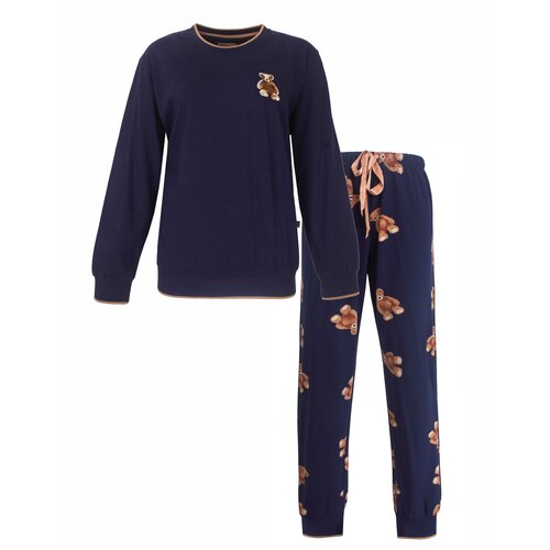 Irresistible IRPYD26011A Irresistible Dames Pyjama Donker Blauw.