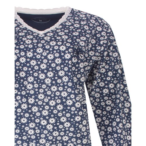 Tenderness TENGD26003B Tenderness dames Nachthemd Donker Blauw.