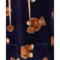 Irresistible IRPYD26029A Irresistible Dames Flannel Fleece Onesie Donker Blauw.