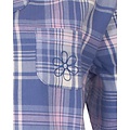 Irresistible IRPYD26004A Irresistible Dames Flanel Doorknoop Pyjama Blauw.
