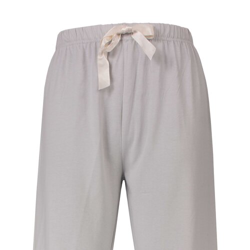 Tenderness TEPYD26005A Tenderness Dames Doorknoop Pyjama Lichtgrijs.