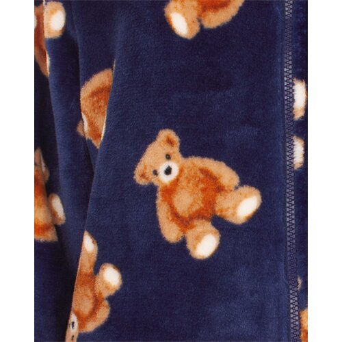 Irresistible IRHSD26003A Irresistible Dames Flannel Fleece Huispak Donker Blauw.