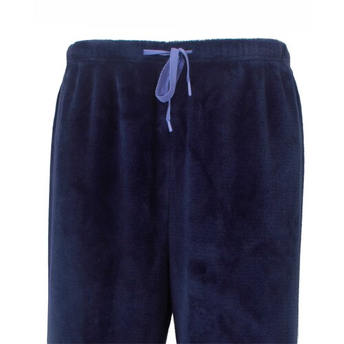 Medaillon MEHSD26005A Medaillon Dames Flannel Fleece Huispak Blauw.