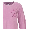 Tenderness TENGD26023A Tenderness Dames Badstof Nachthemd Roze.