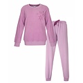 Tenderness TEPYD26025B Tenderness Dames Badstof Pyjama Roze.