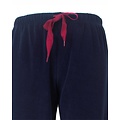 Tenderness TEPYD26020A Tenderness Dames Badstof Pyjama Donker Blauw.