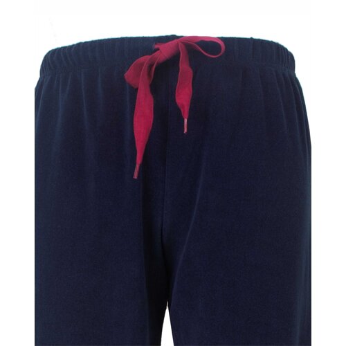 Tenderness TEPYD26020A Tenderness Dames Badstof Pyjama Donker Blauw.