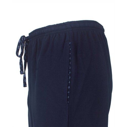Paul Hopkins PHPYH26013A Paul Hopkins Heren Pyjama V-hals Donker Blauw.