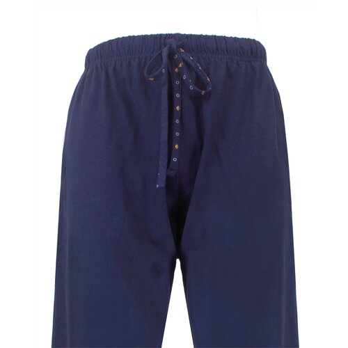 Paul Hopkins PHPYH26022A Paul Hopkins Heren Pyjama Ronde Hals Donker Blauw.