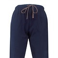 M.E.Q. MEPYH26009A MEQ Heren Pyjama Gestreept Ronde Hals Bruin.