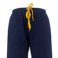 M.E.Q. MEPYH26007A MEQ Heren Pyjama V-Hals Donker Blauw.