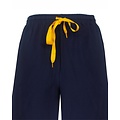 M.E.Q. MESAH26003A MEQ Heren Shortama V-hals Donker Blauw.
