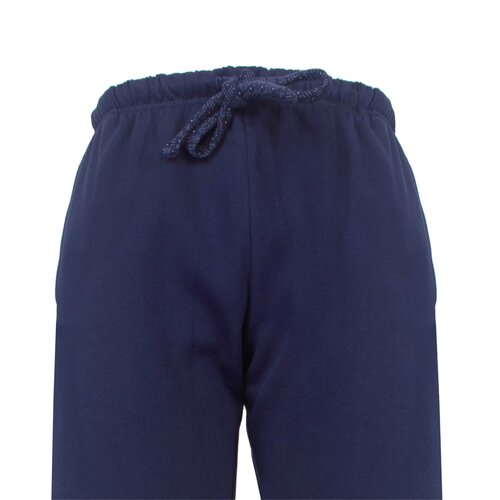 M.E.Q. MEPYH26001A MEQ  Heren Katoen-Fleece Pyjama Blauw.