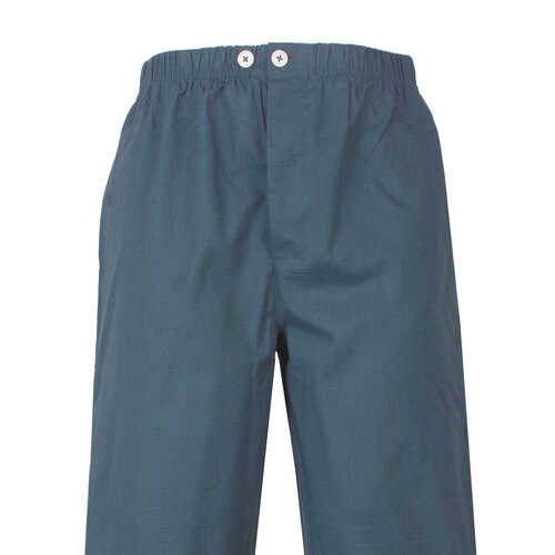 Paul Hopkins PHPYH26017A Paul Hopkins Heren Geweven Doorknoop Pyjama Groen.