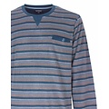 Paul Hopkins PHPYH26005A Paul Hopkins Heren Badstof Pyjama Petrol.