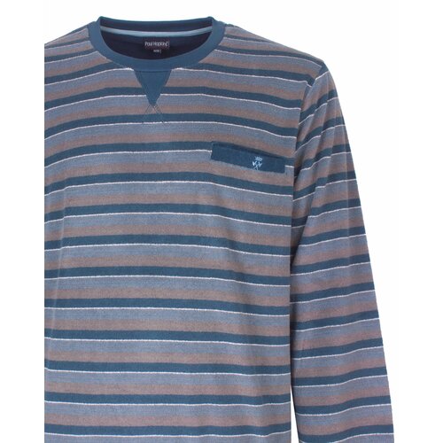 Paul Hopkins PHPYH26005A Paul Hopkins Heren Badstof Pyjama Petrol.