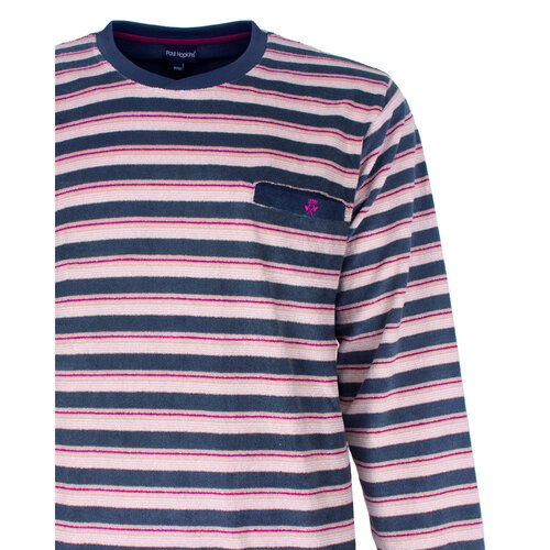 Paul Hopkins PHPYH26001A Paul Hopkins Heren Badstof Pyjama Grijs.