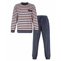 Paul Hopkins PHPYH26001A Paul Hopkins Heren Badstof Pyjama Grijs.