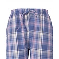 Irresistible IRPYD26003A Irresistible Dames Pyjama Blauw met Flanel broek.