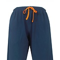 M.E.Q. MEPYH26005A MEQ Heren Pyjama Ronde Hals Petrol Blauw.