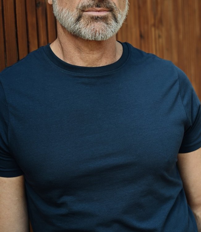 2-pack t-shirt marineblauw 4