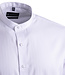 FORMEN effen wit hemd met opstaande kraag