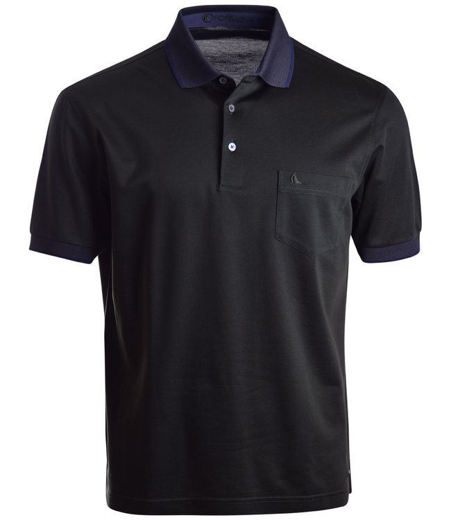 polo soft cotton donkergroen 1