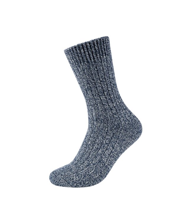 sokken 1-pack woolblend blauw