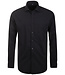 Essential zwart hemd poplin katoen 2 thumbnail