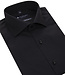 Turin hemd poplin zwart 6 thumbnail