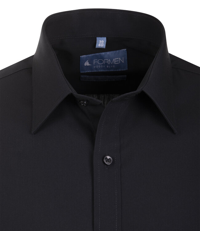 Essential zwart hemd - SLIM 3