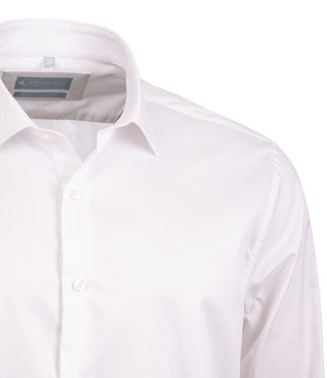 Premium 2ply hemd twill wit 2
