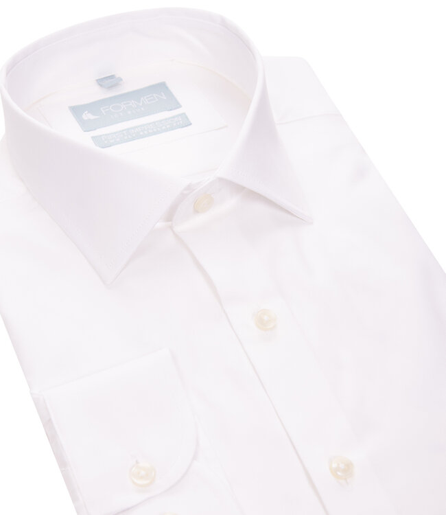 Premium 2ply hemd twill wit 6