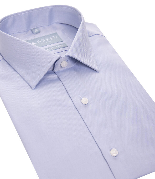 Lugano premium 2ply hemd blauw 5