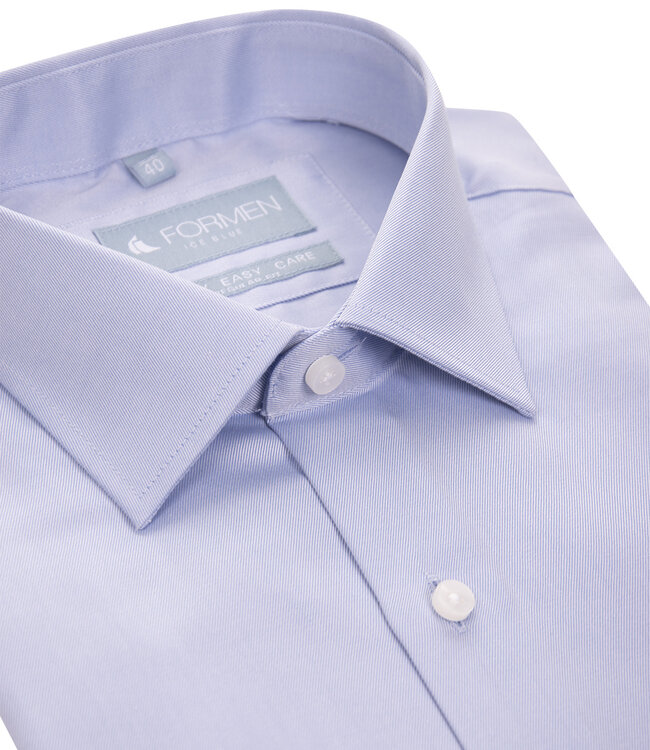 Lugano premium 2ply hemd blauw 4