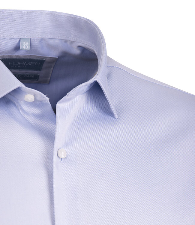 Lugano premium 2ply hemd blauw 3