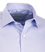 Lugano premium 2ply hemd blauw - slim fit 3 thumbnail