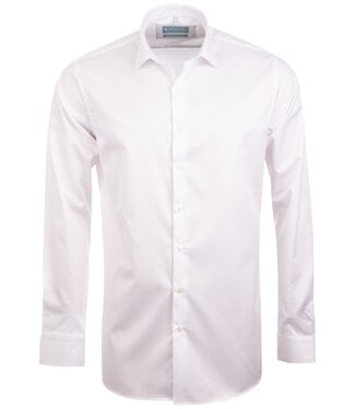 FORMEN Lugano premium 2ply hemd wit - slim fit
