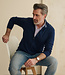 cardigan zip donkerblauw 3 thumbnail