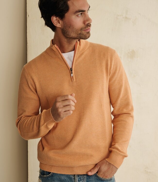 pull halve rits korrelstructuur peach 1