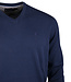 pull v-neck cotton navy